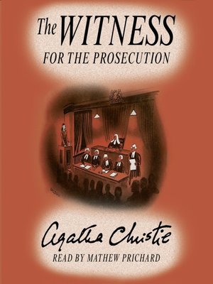 cover image of The Witness for the Prosecution